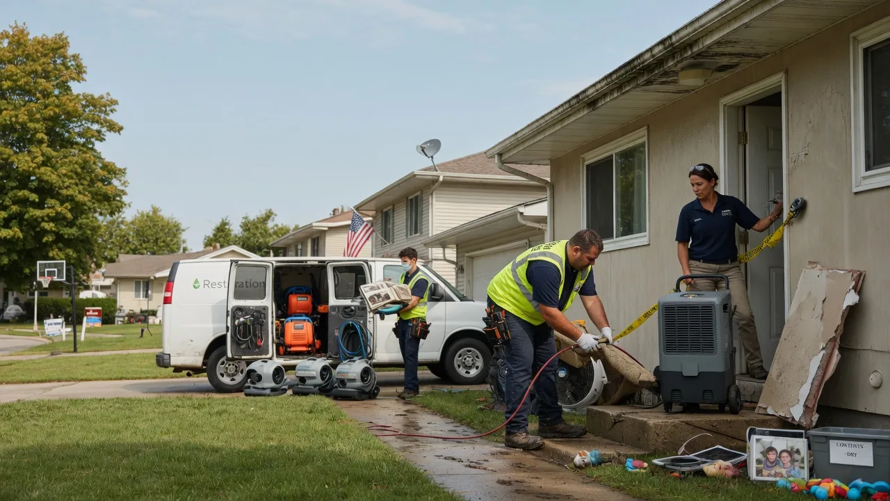 Water Damage Restoration in Wataga, IL near me